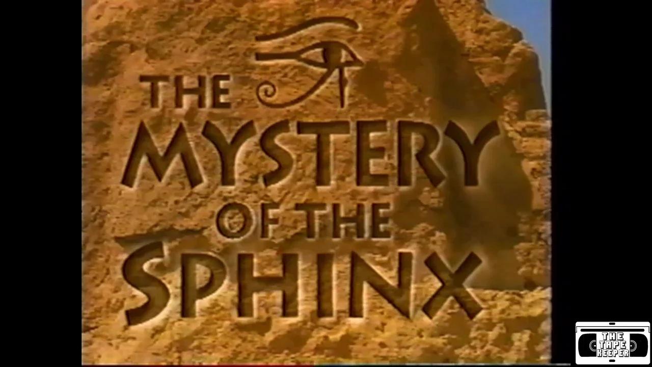 The Mystery Of The Sphinx The Mystery Of The Sphinx