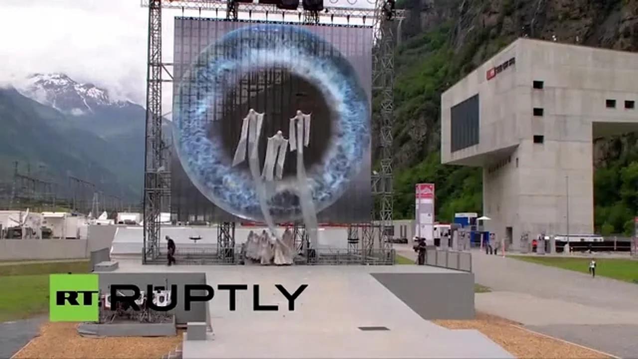 CERN (LHC) Final Part 3 - Continued - The Gotthard Tunnel Opening Ceremonyfrance