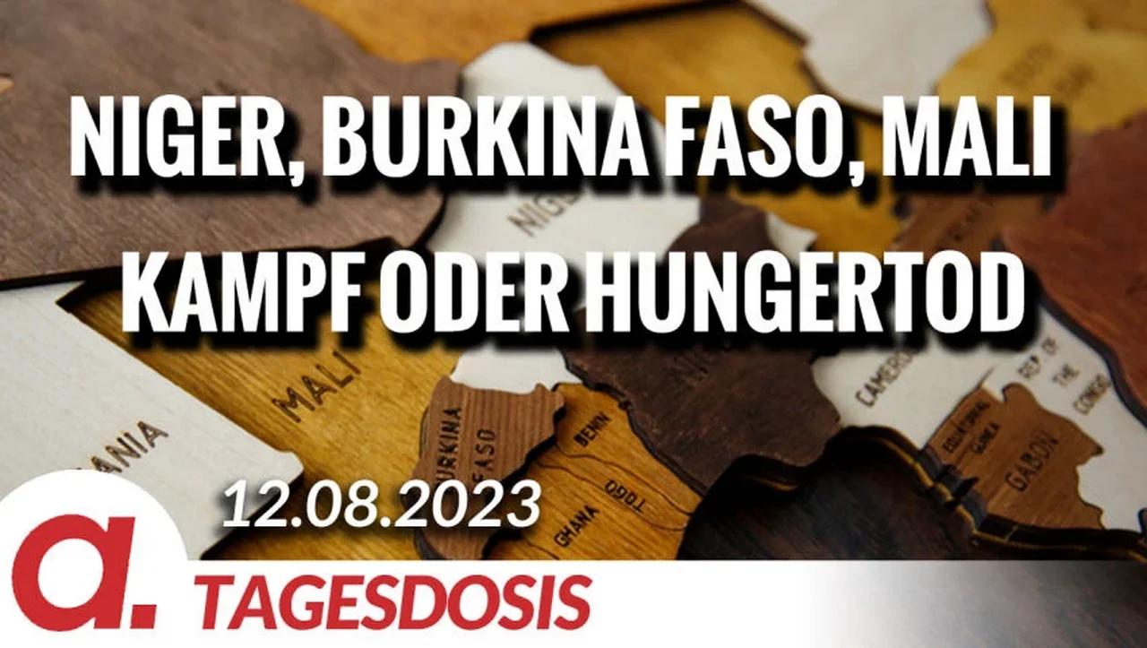 ⁣Niger, Burkina Faso, Mali – Kampf oder Hungertod | Von Hermann Ploppa