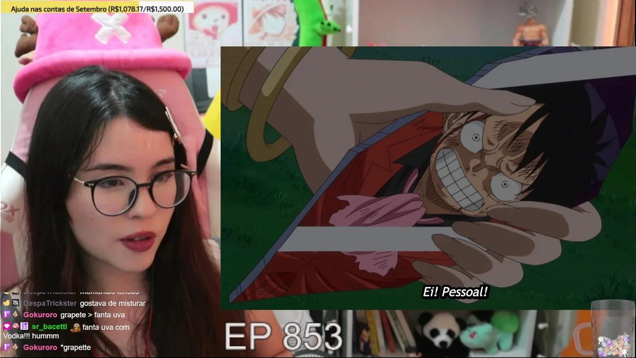 VODs de ONE PIECE | React dos Episódios [853 - 854]