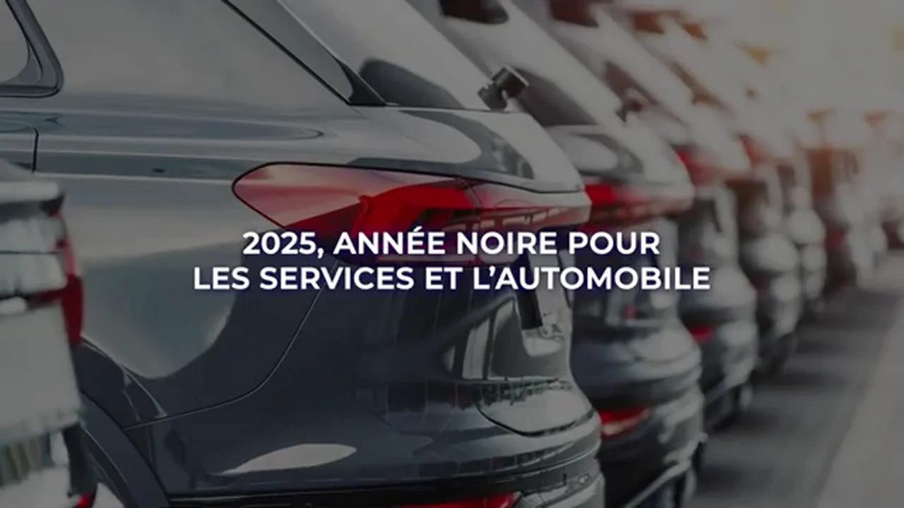 2025, année noire pour les services et l’automobile