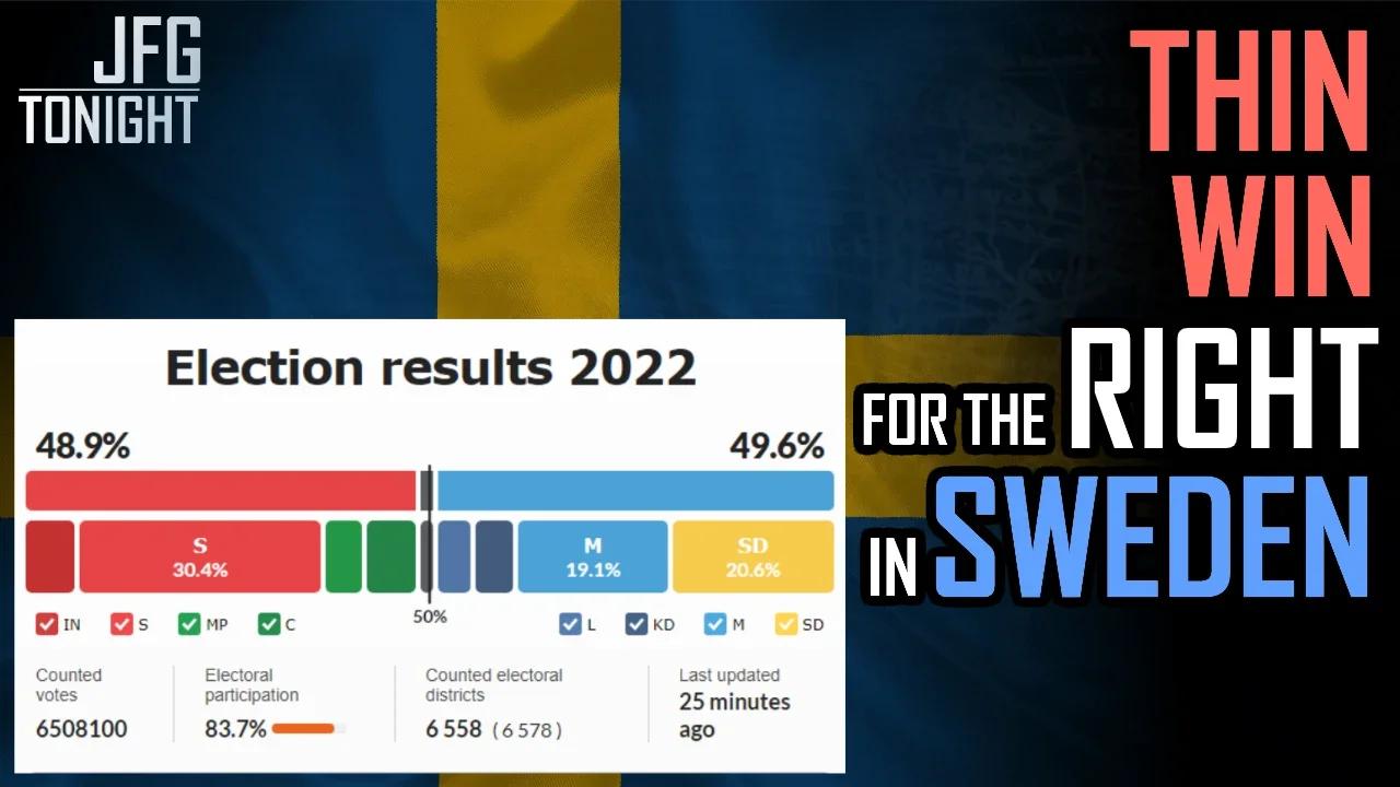 Thin Win For The Right in Sweden | JFGT #637