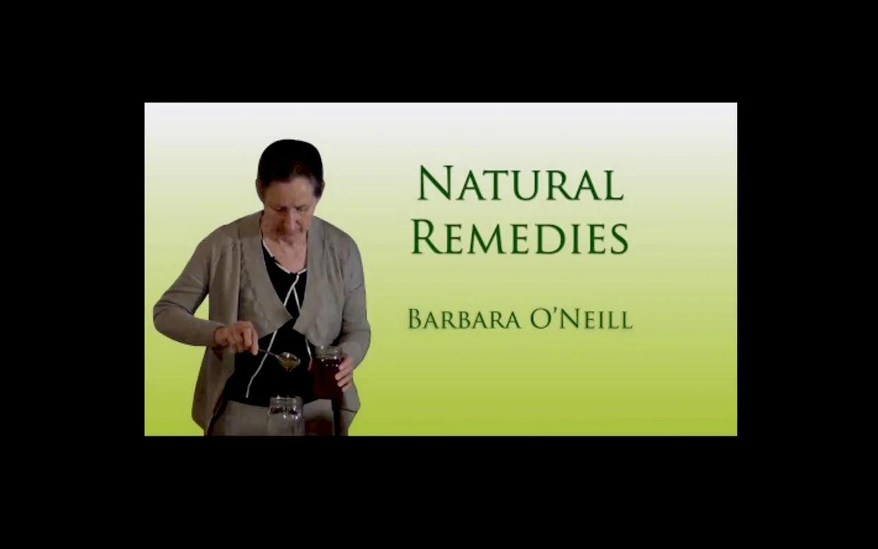 Natural Remedies Barbara O'Neill