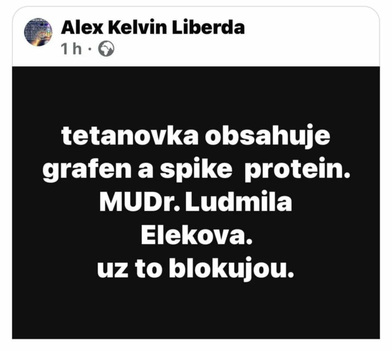 Pozor tetanovka obsahuje grafen a spike protein