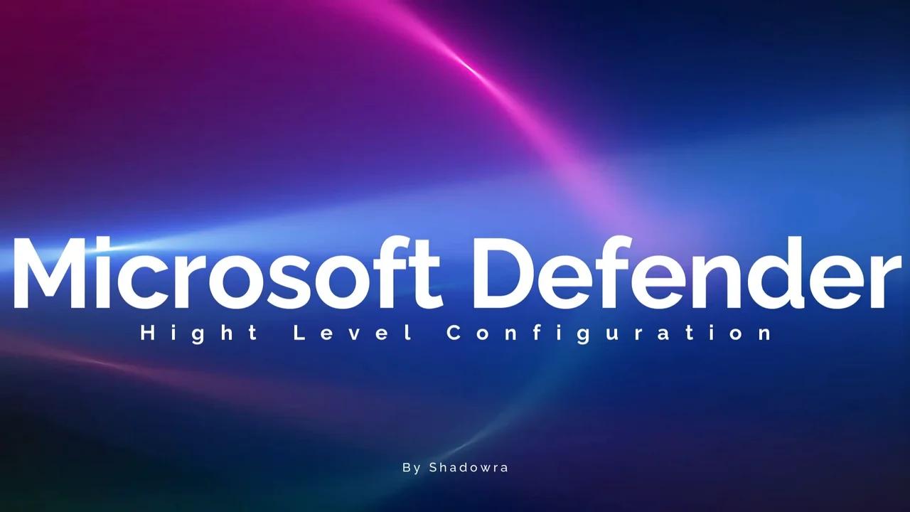 microsoft defender antivirus