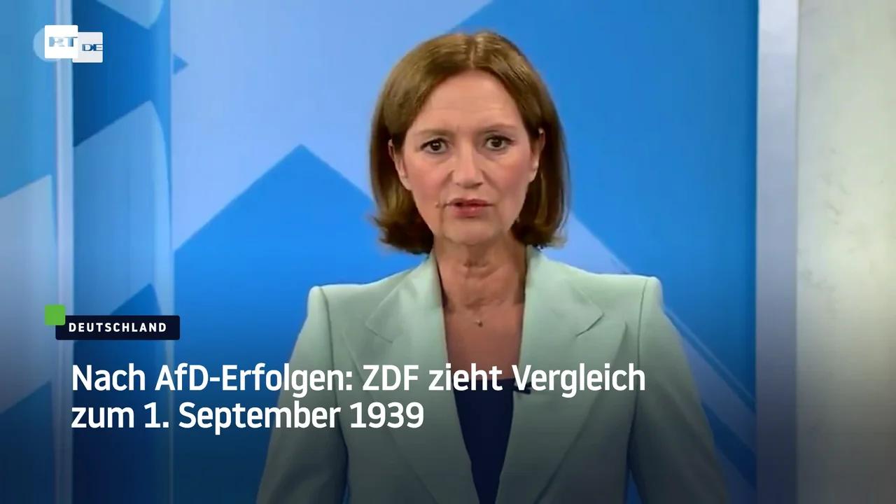 ⁣Nach AfD-Erfolgen: ZDF zieht Vergleich zum 1. September 1939