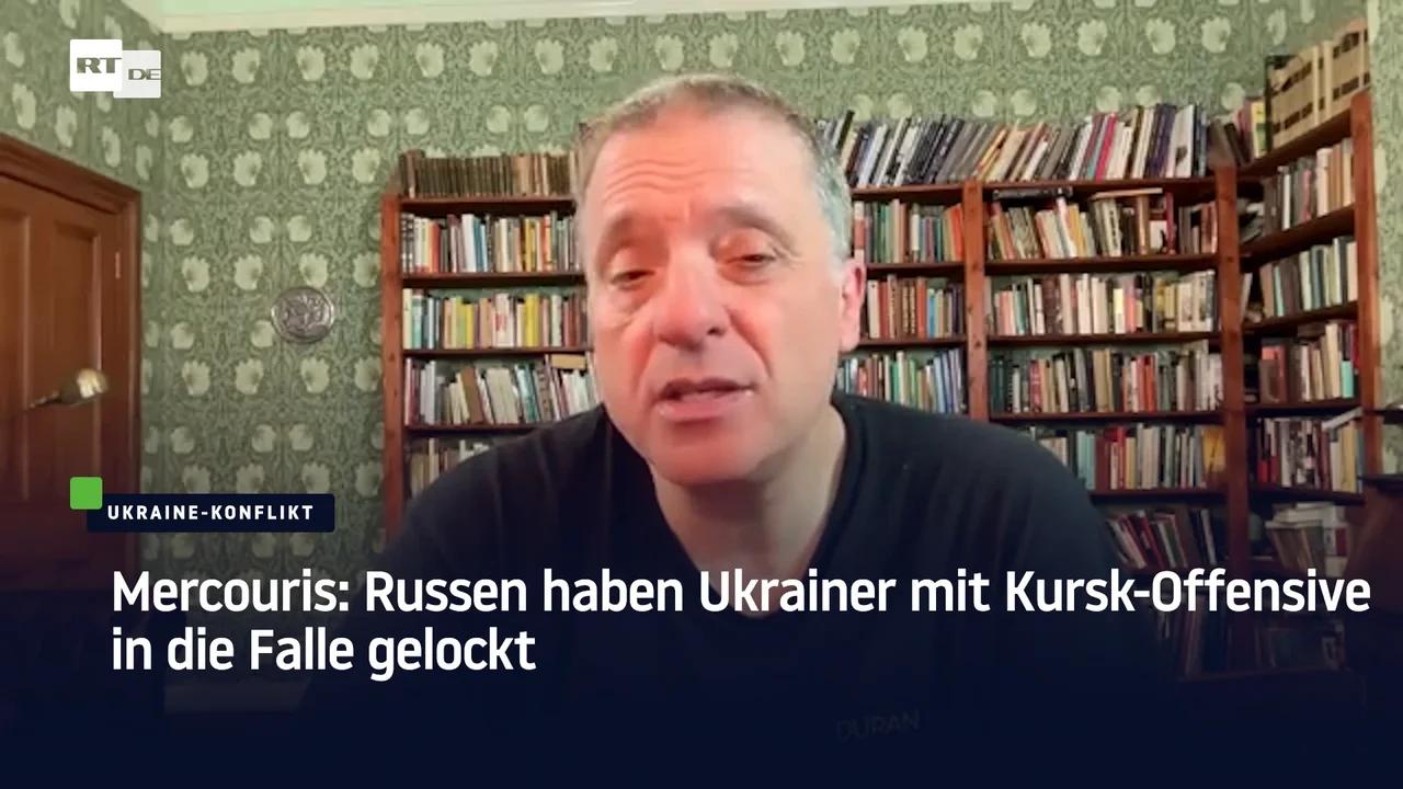 ⁣Mercouris: Russen haben Ukrainer mit Kursk-Offensive in die Falle gelockt