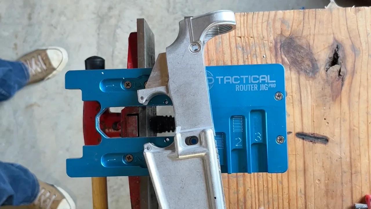 Routing an ar15 80 lower with the 5d tactical jig