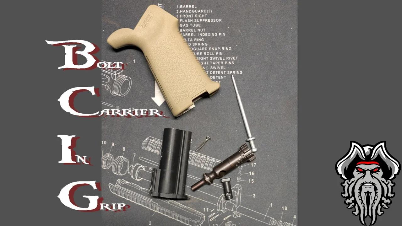 BCiG (Bolt Carrier in Grip) for MOE Grips