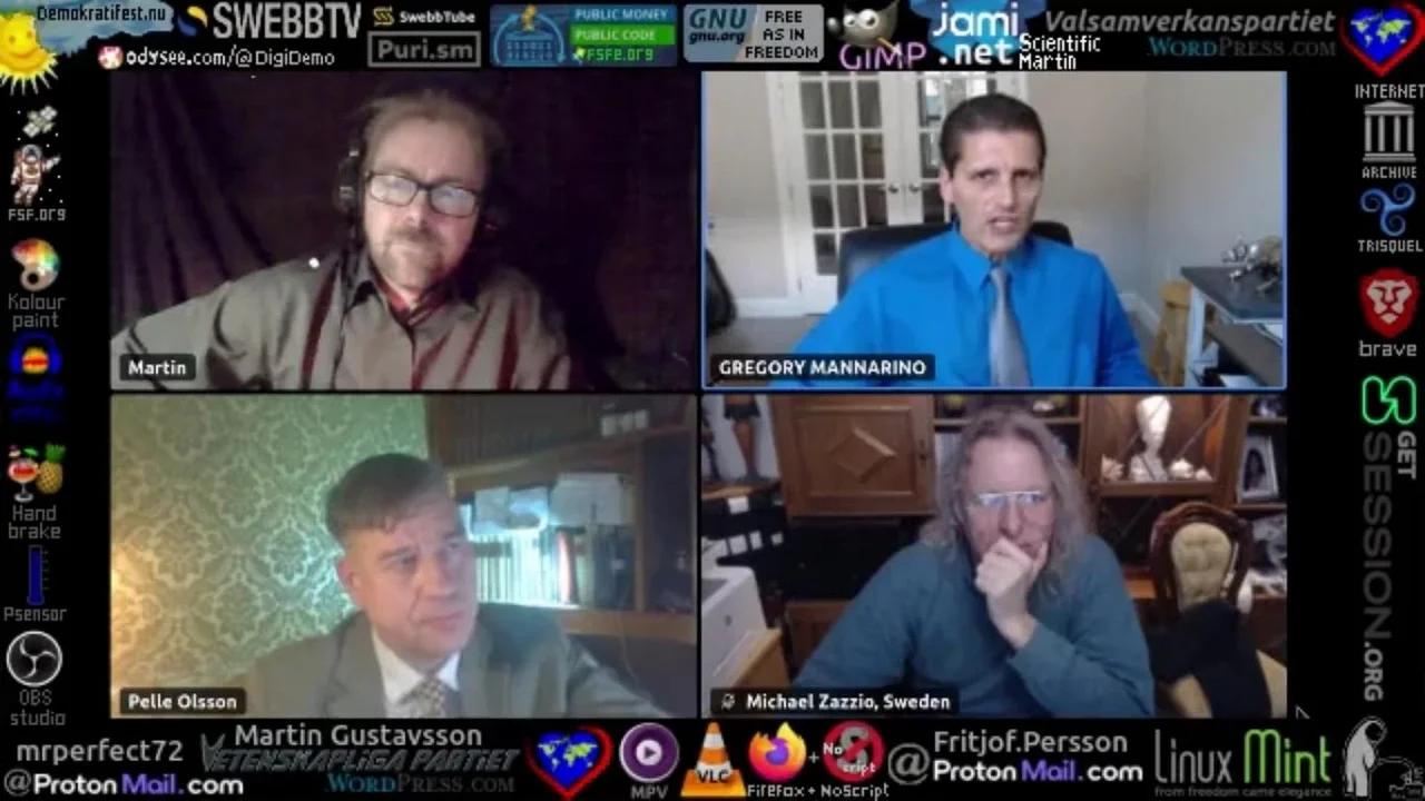 Gregory Mannarino & Michael Zazzio + AfterTalk & Redacted + Music