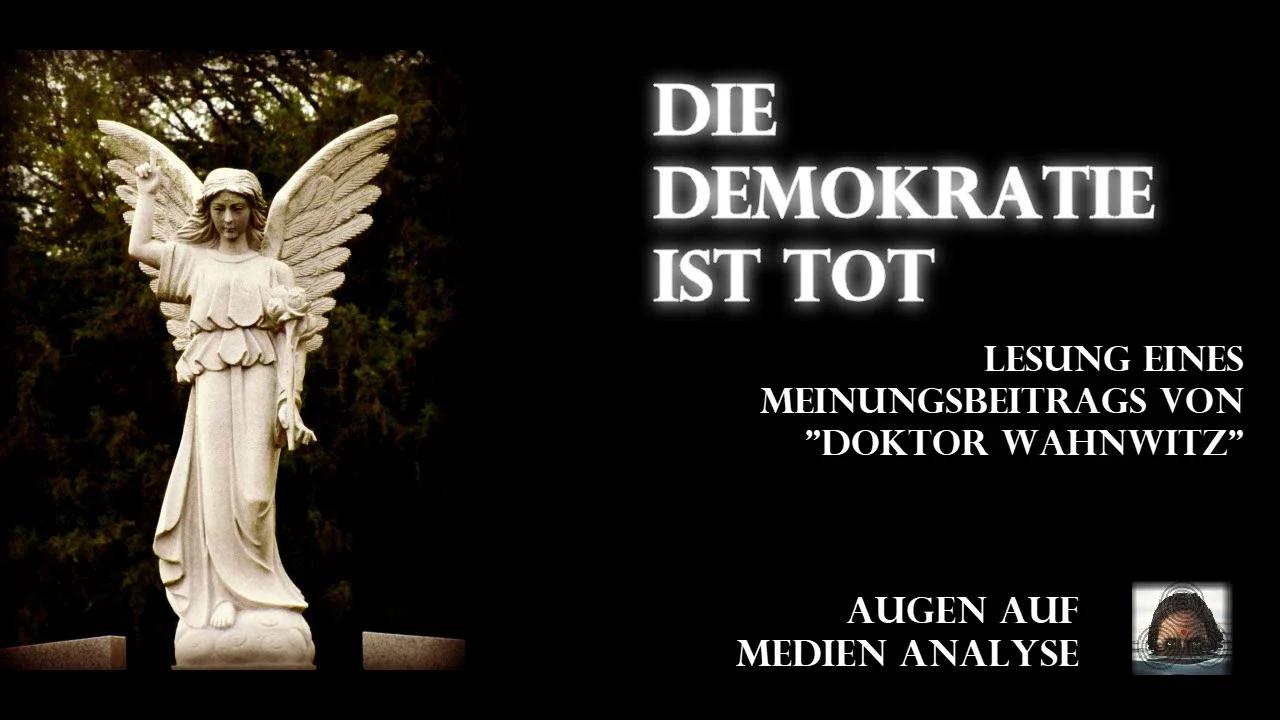 Lesung: Die Demokratie ist tot