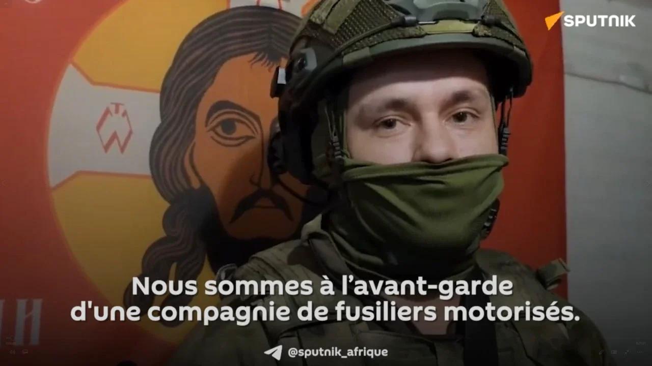 Une brigade de fusiliers motorisés russes réalise des missions visant à