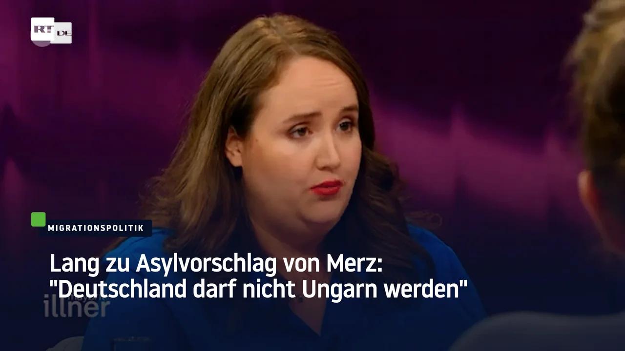 ⁣Lang zu Asylvorschlag von Merz: 