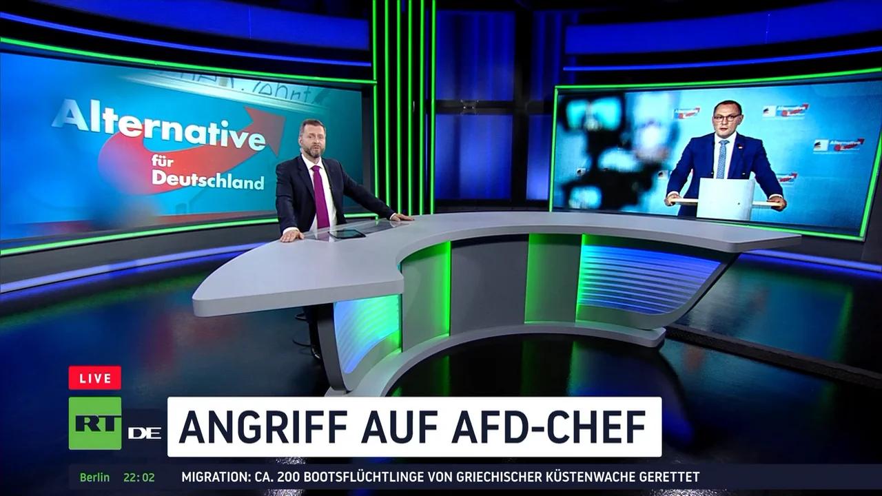 Gewalt Gegen Politiker Angriff Auf Afd Chef Tino Chrupalla