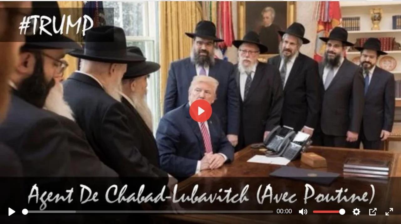 TRUMP / POUTINE - Agent De Chabad-Lubavitch (les 2 Faces D'une Même Pièce)