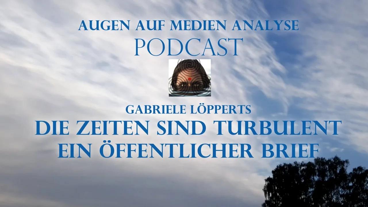 ⁣Die Zeiten sind turbulent - Ein öffentlicher Brief