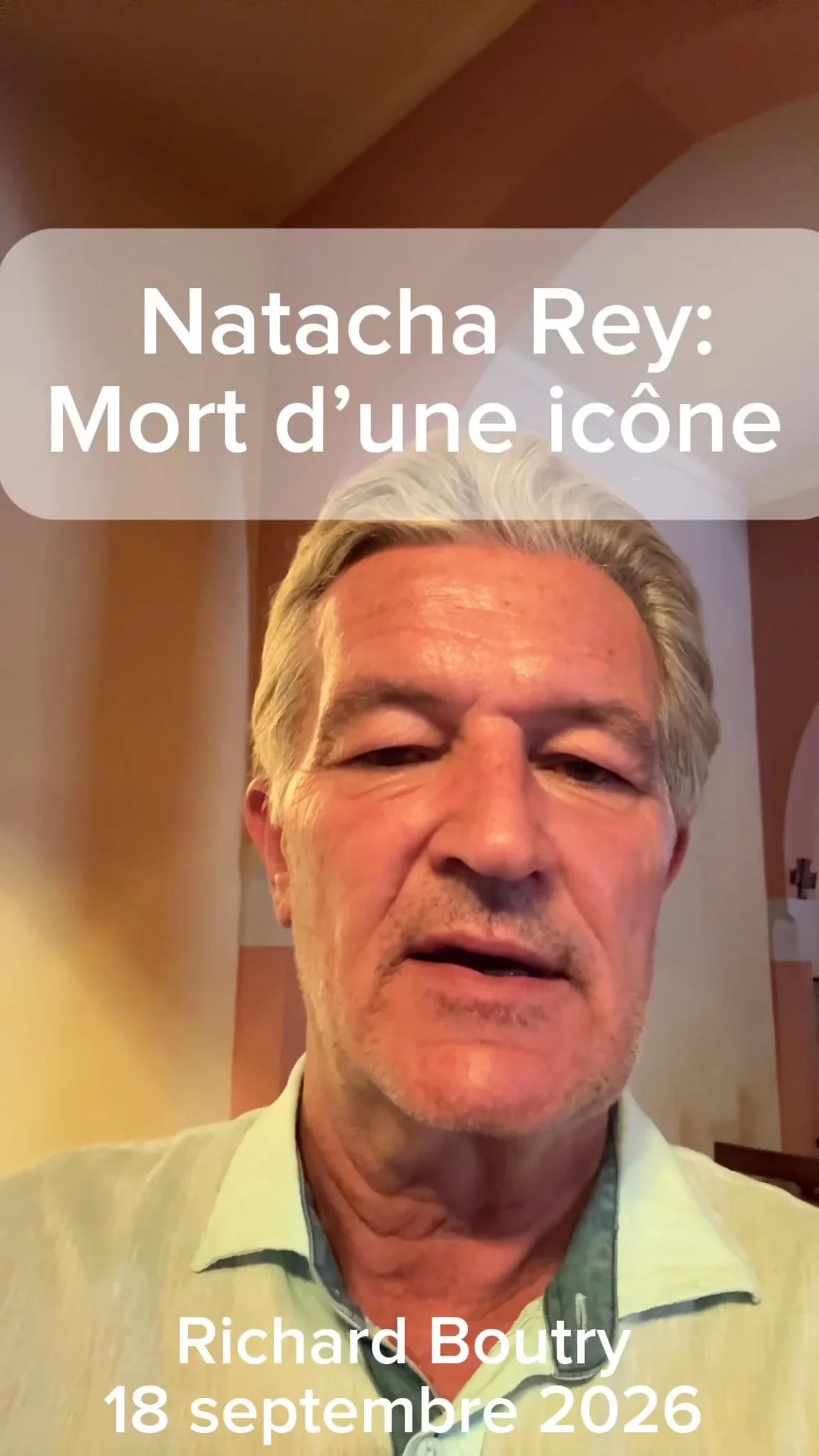 Décès de Natacha Rey