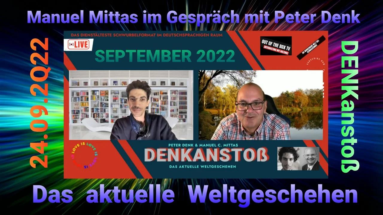 Manuel Mittas im Gespräch mit Peter Denk - DENKanstoß - Das aktuelle ...