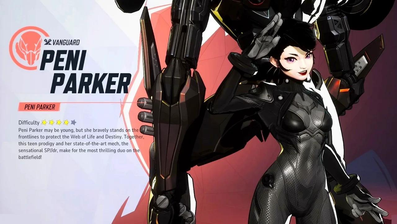 Peni Parker Goth Mommy in Marvel Rivals