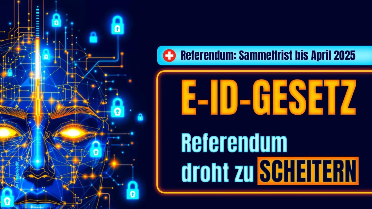 Schweizer E-ID-Gesetz: Referendum droht zu scheitern!