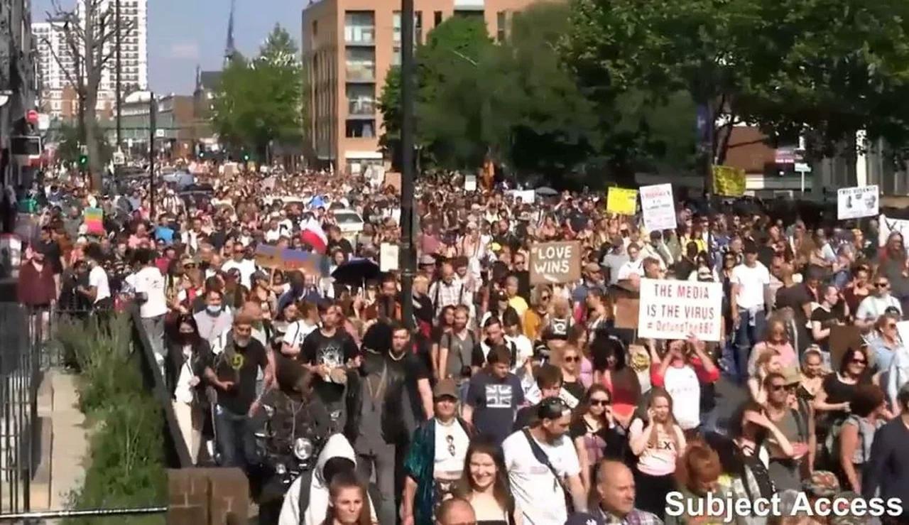 3yrs ago 5-29-21 Hundreds MSM LIES London England UK Freedom Rally ...