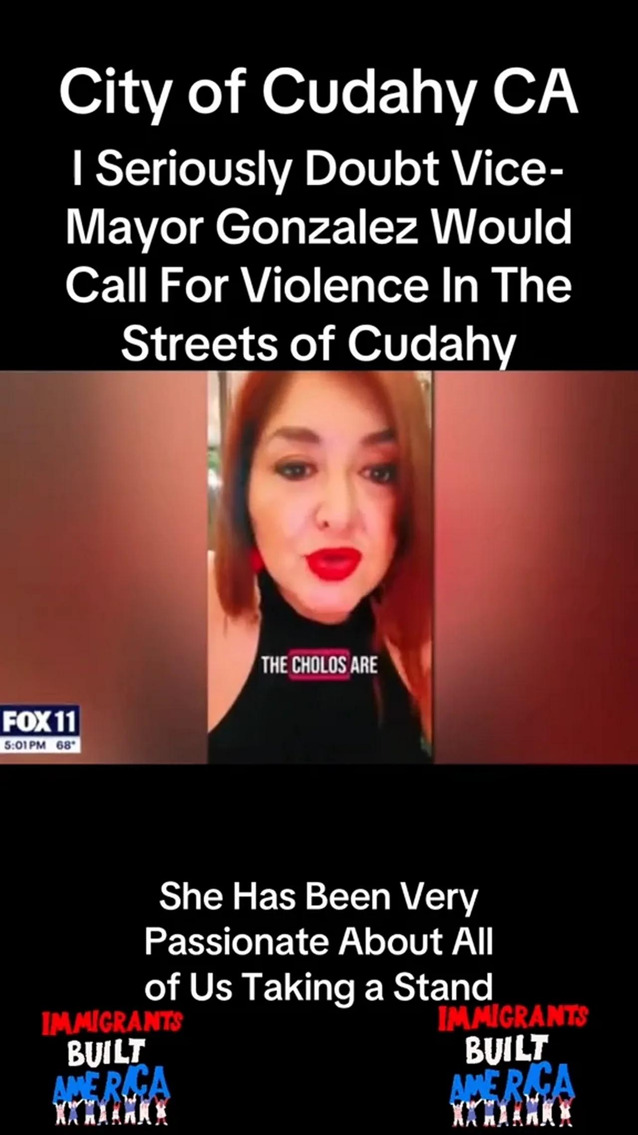 City of Cudahy CA Vice-Mayor Gonzalez Speaks Out On Taking a Stand ...