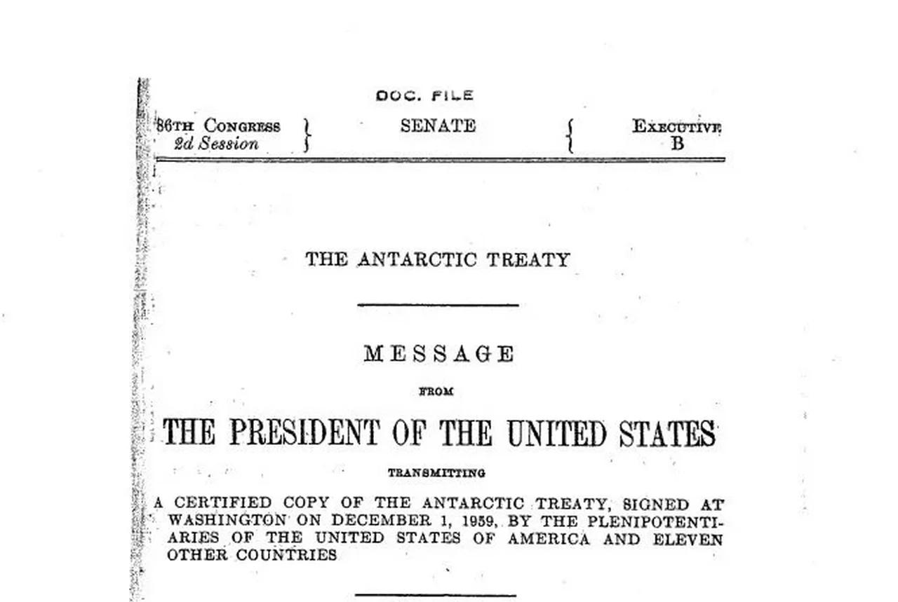 ⛔ ️⛔ The Antarctic Treaty 1959