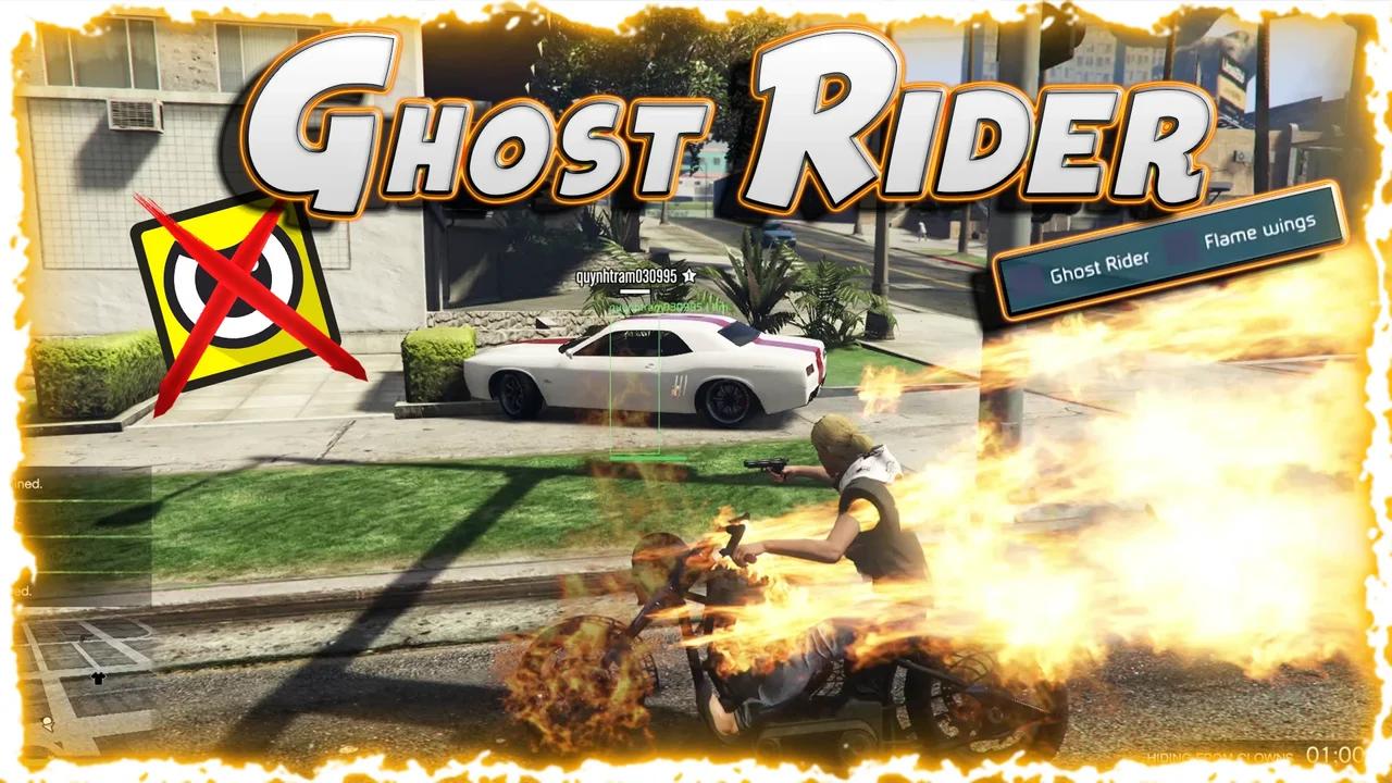Ghost Rider Bike Script & Flames Wings Script for Yim Mod Menu With ...