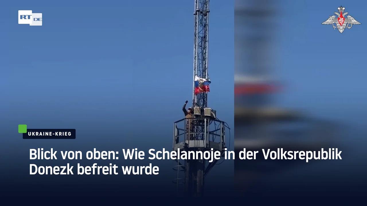 ⁣Blick von oben: Wie Schelannoje in der Volksrepublik Donezk befreit wurde