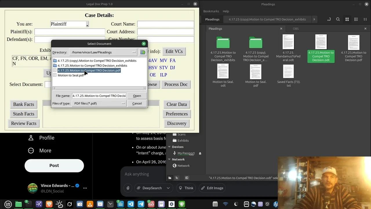 If I Can Make It Easier, I Will! Legal Doc Prep 1.0 (beta)