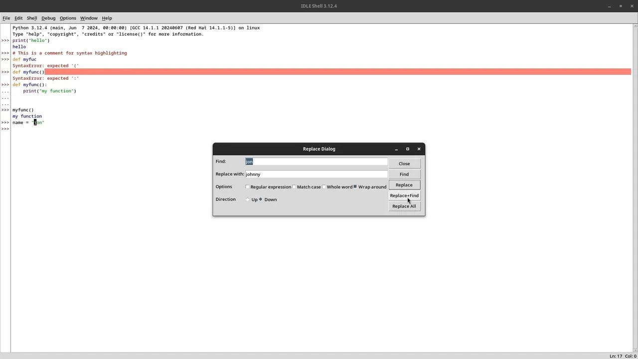 Python Integrated Development and Learning Environment