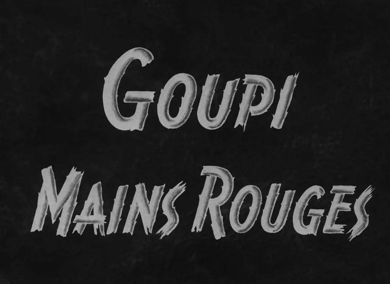 Programme Officiel Du Film "Goupi Mains Rouges" (1943) - Royal Hausmann Studio - René Genin