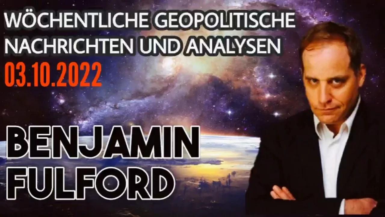 Benjamin Fulford: Wochenbericht vom 03.10.2022 - Erschießungsbefehl für
                khasarische Mafiabosse erteilt