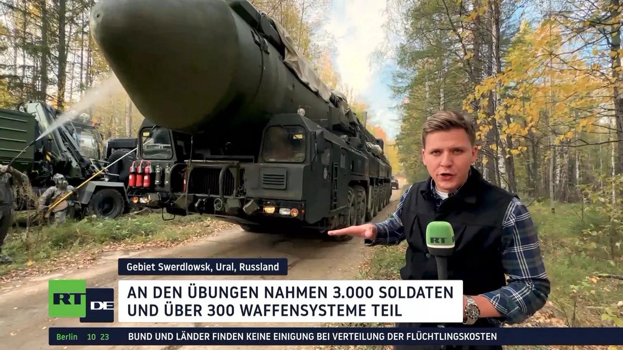 RT DE Exklusiv Strategische Raketentruppen beim Großmanöver im Ural