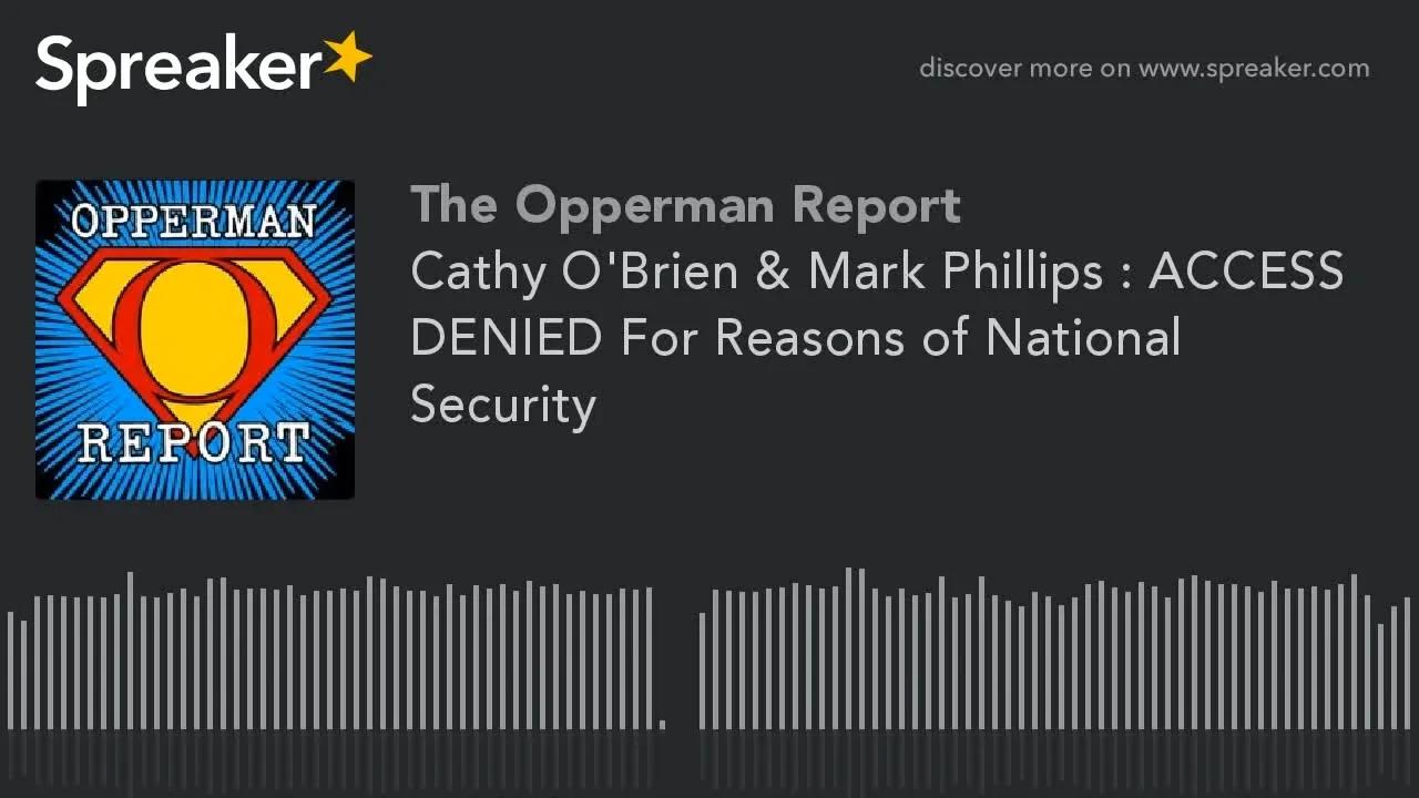 Cathy OBrien & Mark Phillips - ACCESS DENIED For Reasons of National ...