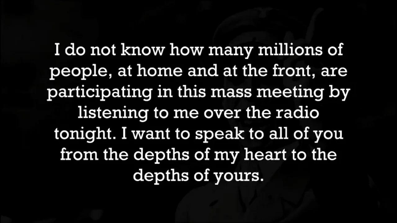 Joseph Goebbels Full 1943 Total War Speech