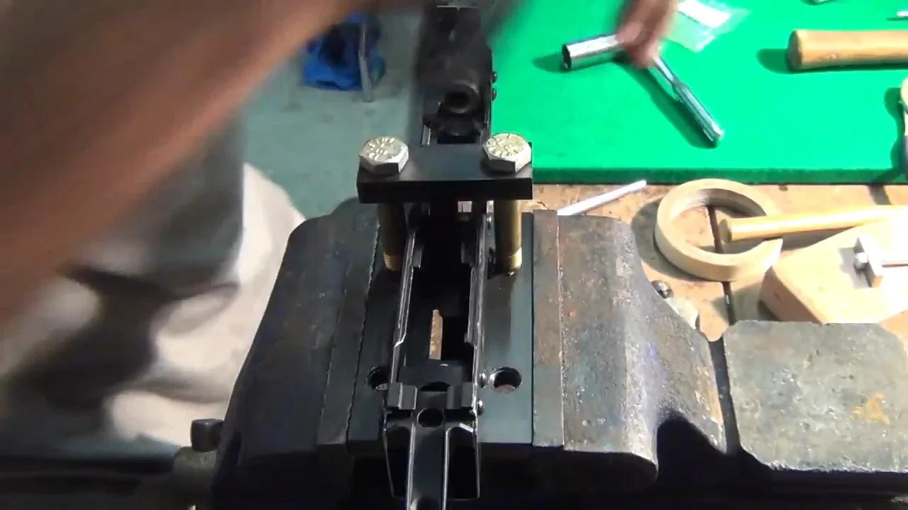 Easy AK47 Build Homemade - Trigger Guard Riveting Install - Step 4 of 6 ...