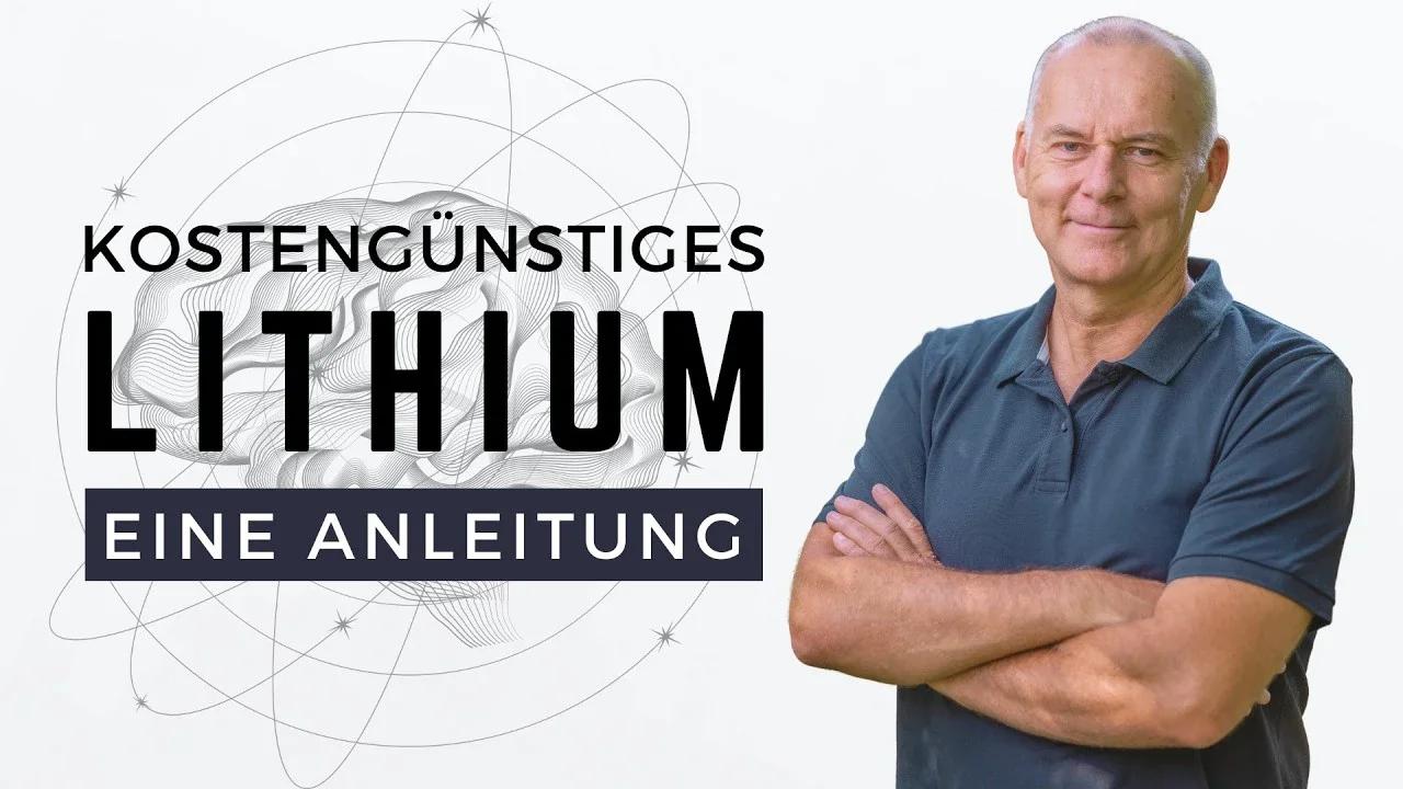 Kosteng nstiges lithium eine anleitung dr michael nehls