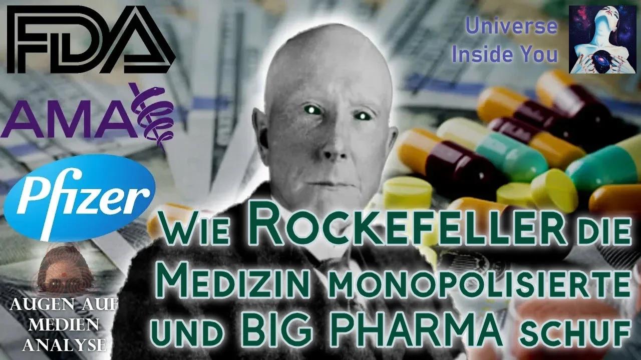⁣Wie Rockefeller die Medizin monopolisierte und BIG PHARMA schuf