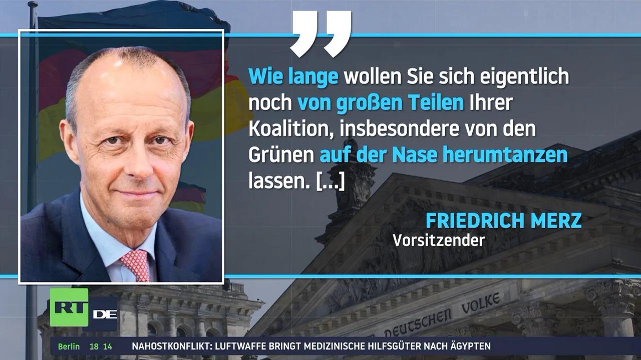 Merz Fordert Vertrauensfrage Durch Scholz: "Sie Gefährden Letzten Rest ...