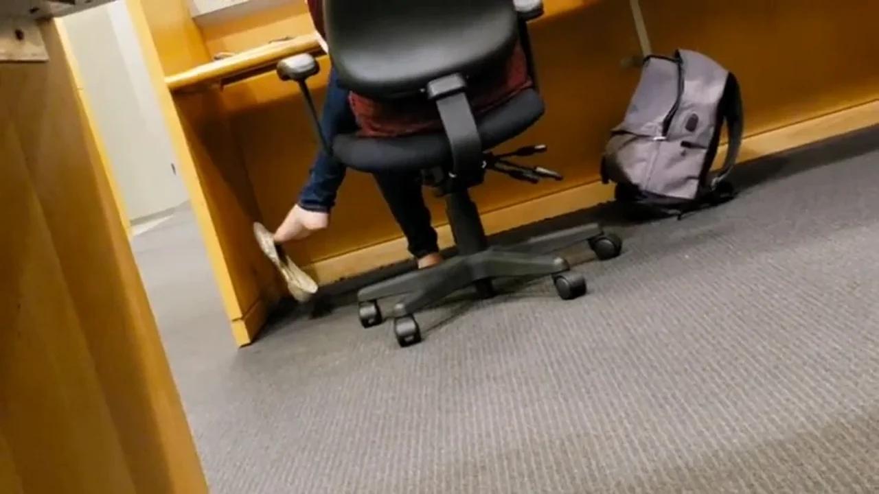 Extreme Candid Dangling Shoeplay Library Extreme Candid Dangling Shoeplay Library
