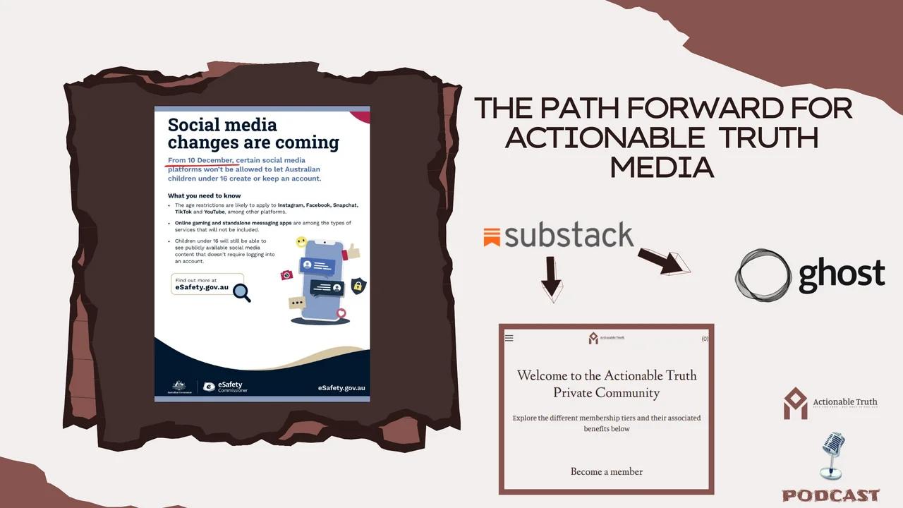The path forward for Actionable Truth Media