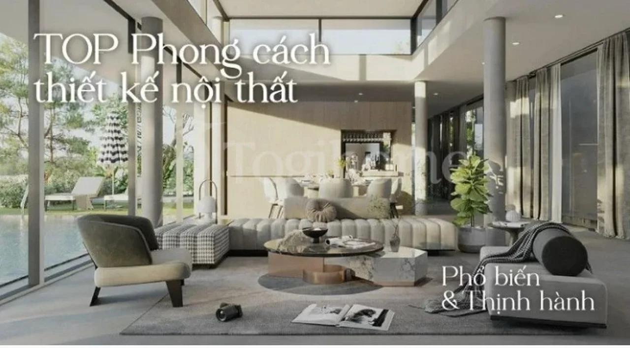 Phong cách thiết kê nội thất