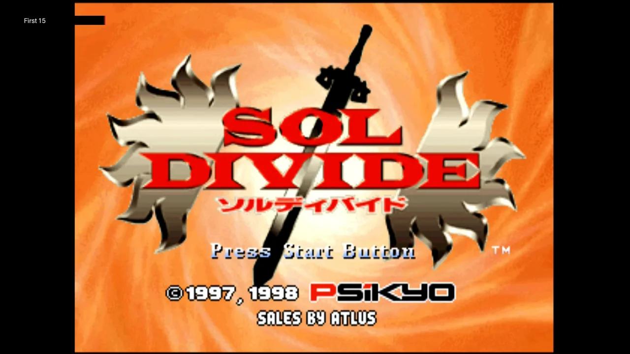 The First 15 Minutes of Sol Divide (PlayStation)
