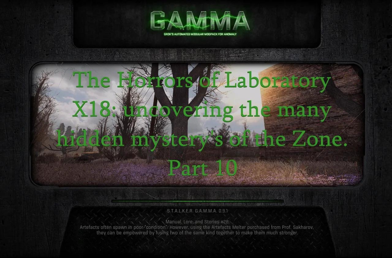 The Horrers of Laboratory X18