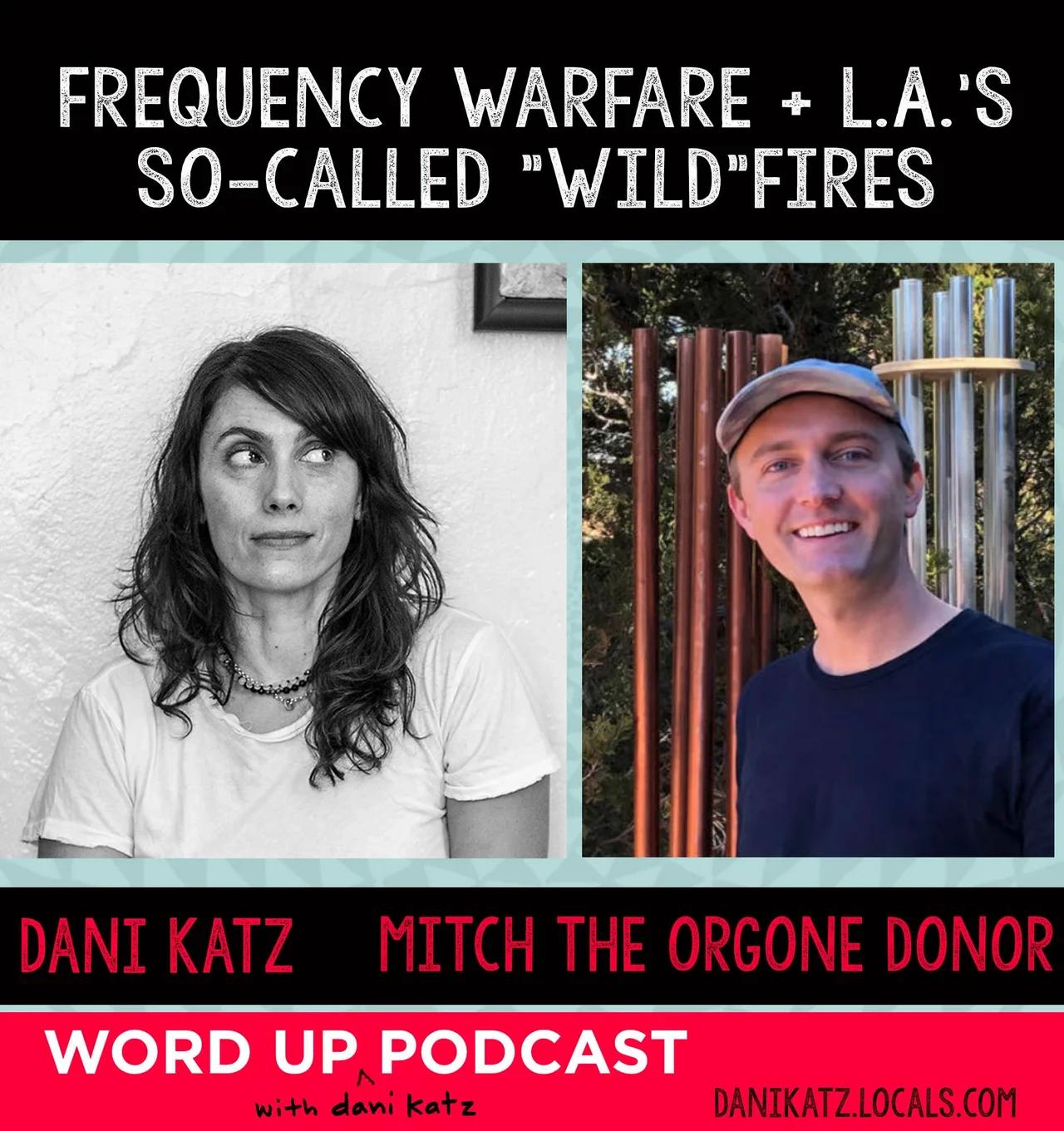 Frequency Warfare and LA’s So-Called ‘Wild’ Fires with Mitch the Orgone Donor. Pt. 1