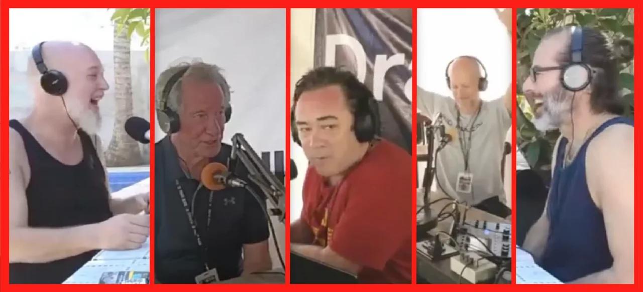 RADIO ANARCHAPULCO STEVE FALCONER, DR. ANDREW KAUFMAN, CHARLIE