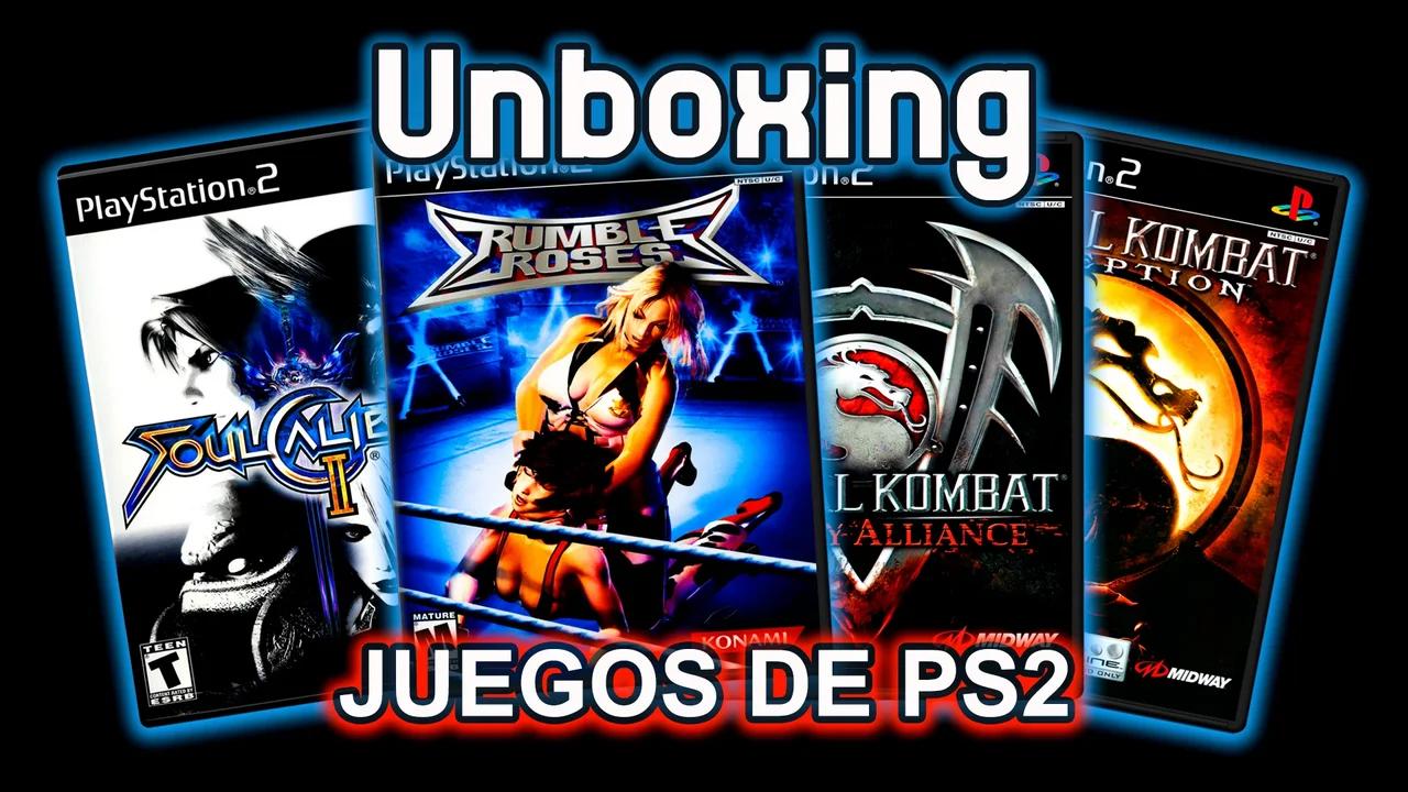 Unboxing de juegos de lucha de PlayStation 2 (PS2) Pack 1 : Rumble ...