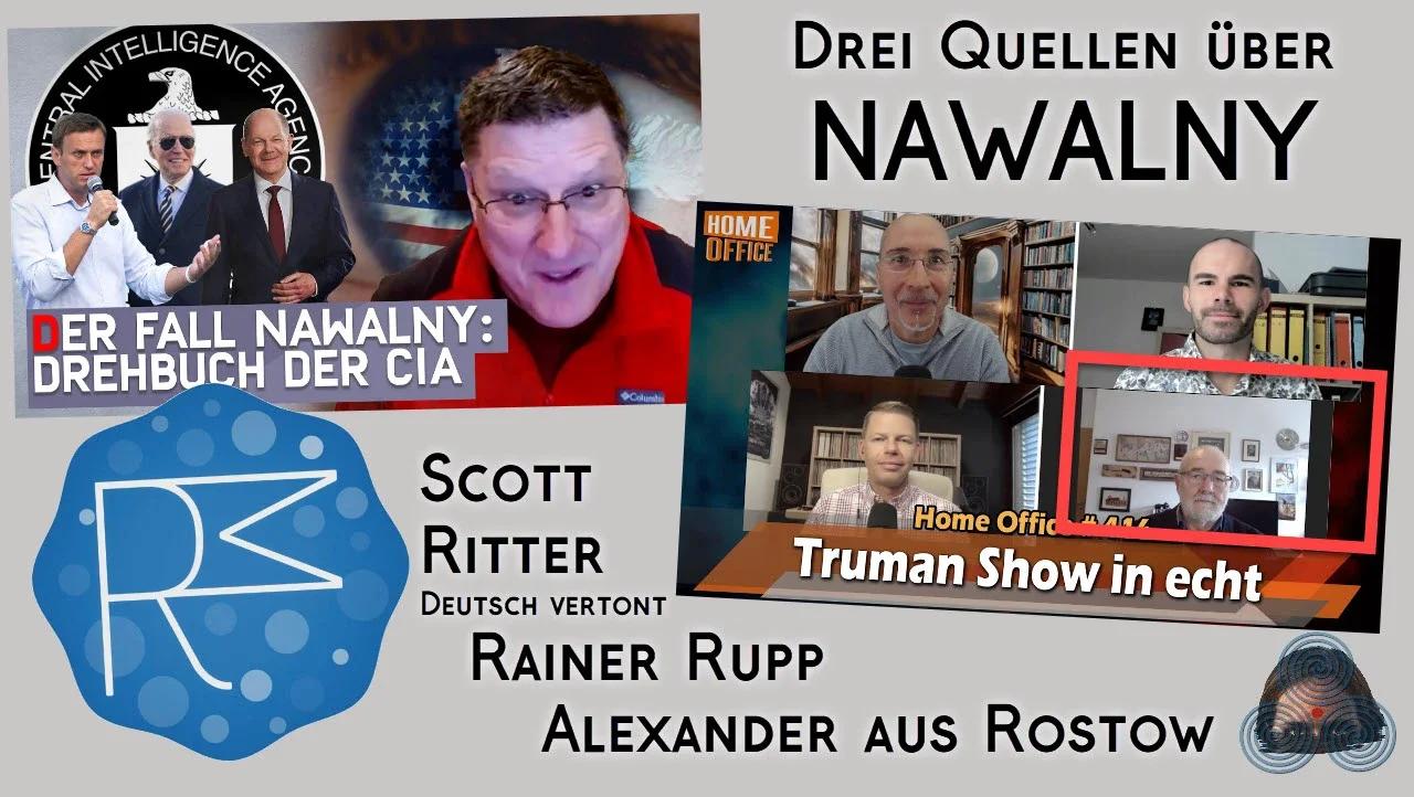 ⁣ALLES über Nawalny - Drei Experten: Scott Ritter, Rainer Rupp und Alexander aus Rostow