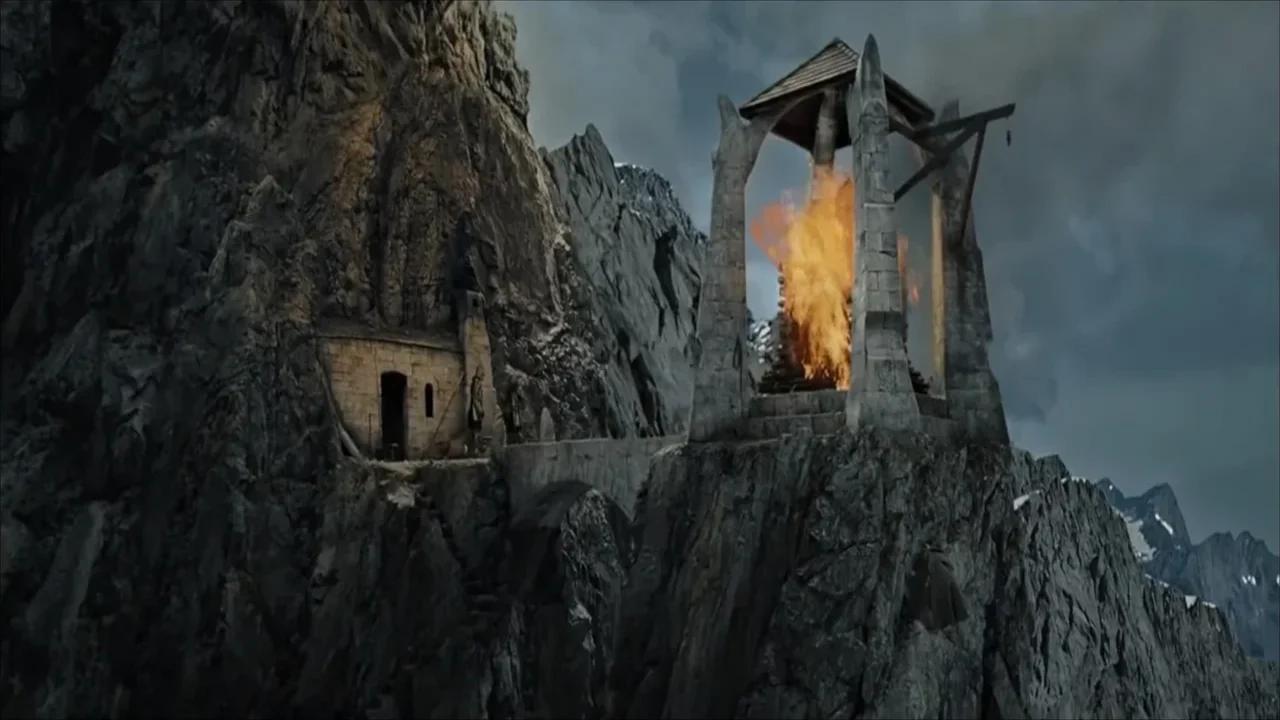Entz ndet die leuchtfeuer von gondor rohan wird antworten verbreitet